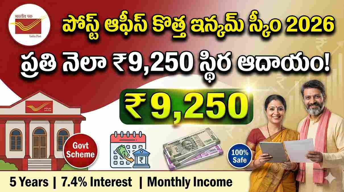 Post Office Monthly Income Scheme 2026